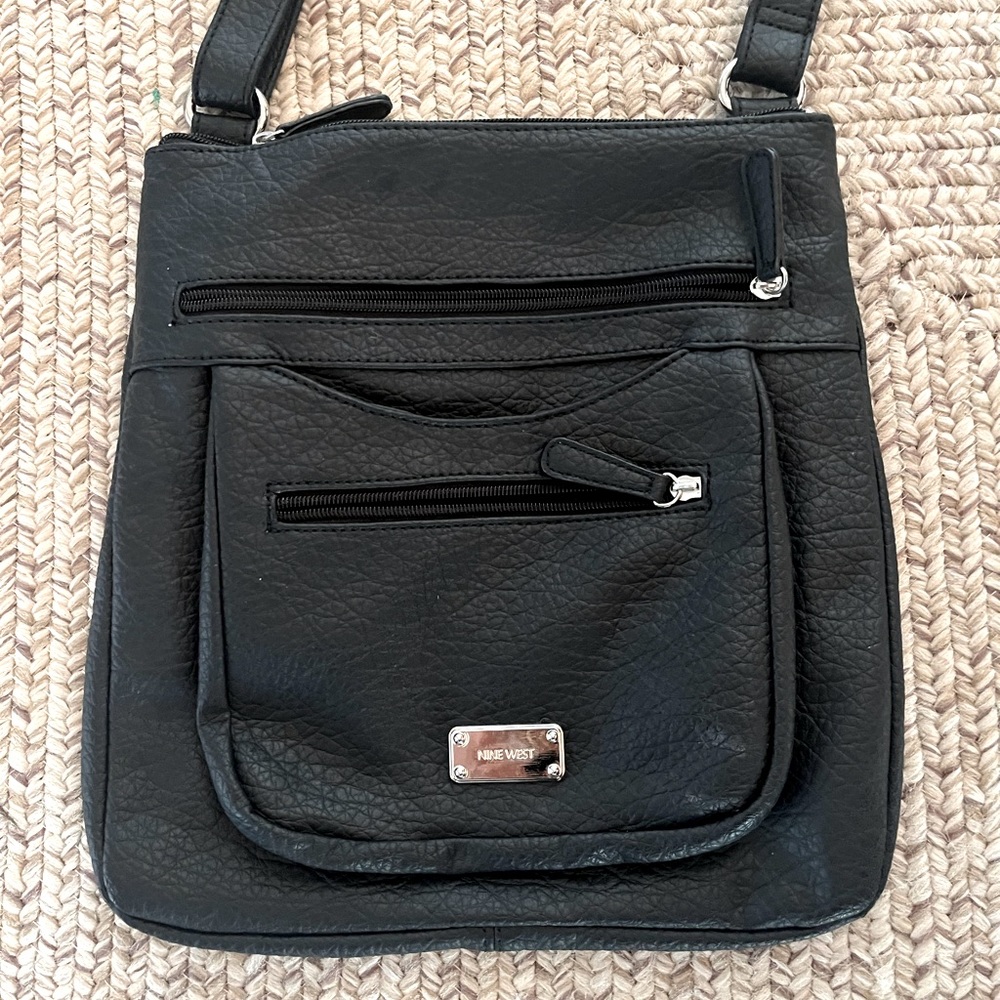 Nine West black crossbody